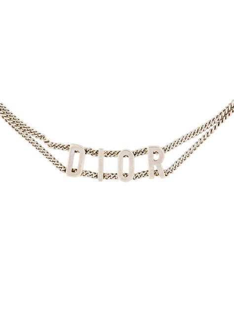 christian dior choker - Christian Dior Choker Necklace .